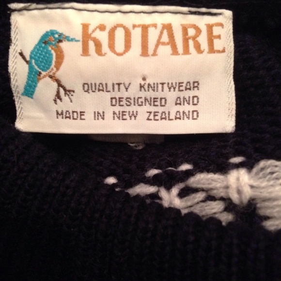 VTG Animal Farm Pig Sheep Lamp Wool Sweater Small - Picture 3 of 8